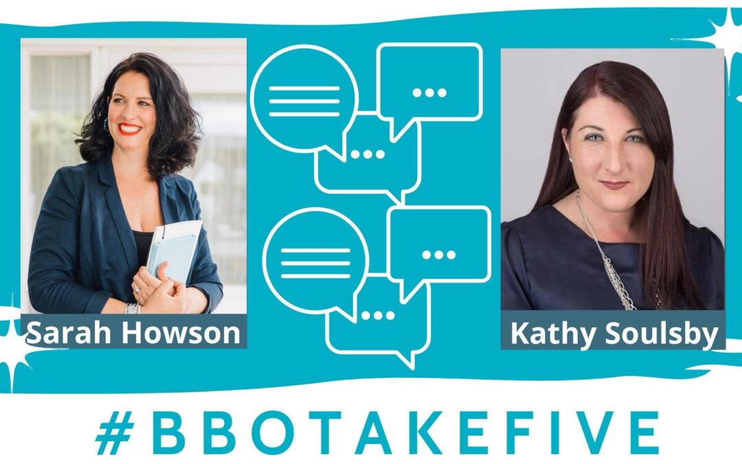 #BBOTakeFive with Kathy Soulsby
