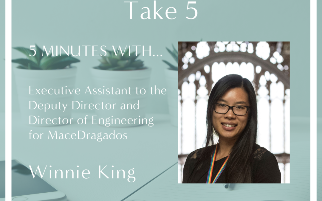 #StrategicPANetworkTakeFive with Winnie King